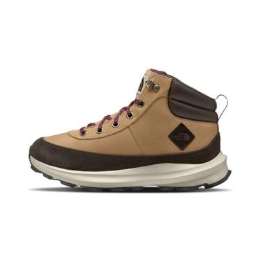 Imagem de THE NORTH FACE Bota de caminhada moderna unissex infantil, Manteiga de amêndoa/marrom Demitasse, 2 Big Kid
