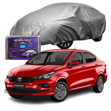 Imagem de Capa Para Cobrir Carro Fiat Cronos Impermeável AntiUv com Forro Centra