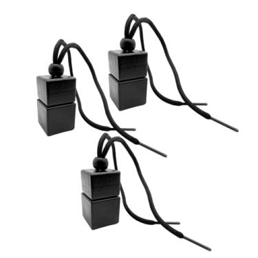 Imagem de Bothyi 3x Frascos de aromatizador de ar para carro pendurados, recipientes, frascos de vidro vazios, ornamentos, de perfume com fragrância para sala de estar