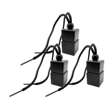 Imagem de Kuntesetty 3 peças de frascos de perfume para carro pendurados, recipientes de aromatizador de ar, ornamentos para estudo