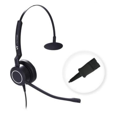 Imagem de Fone de ouvido Plantronic-QD Mono com microfone VTX100QD