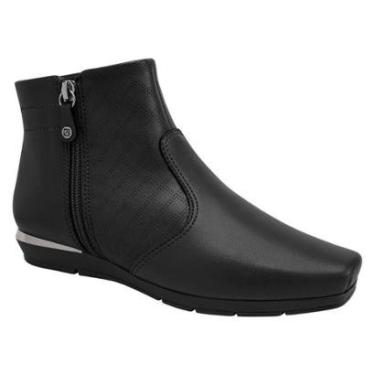 Imagem de Bota Feminina Maxi Anabela Ivone Preto Piccadilly 147315-2-Feminino
