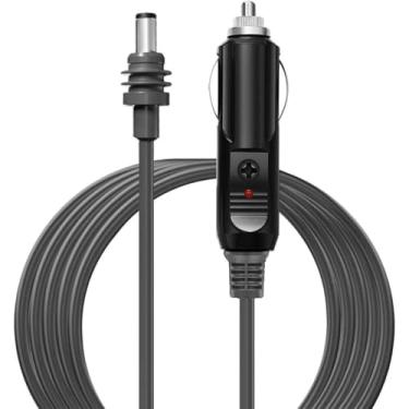 Imagem de Cabo de alimentação Starlink Mini DC para carro, 5 m, 18 AWG, DC, cabo carregador de carro, resistente à água, cabo de alimentação para carro, caminhões, navios