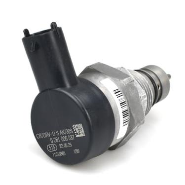 Imagem de VehiclePro 0281006037 Regulador de válvula de controle de pressão de combustível do trilho, regulador de pressão de combustível para Hyundai Grand Santa Fe para Kia Carnival Sorento Sportage Carnival