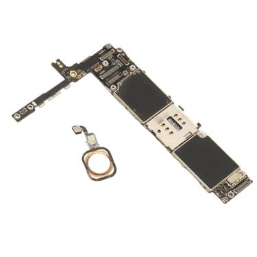 Imagem de Generic PrainBoard de Celular, PCB Telefone Placa Lógica Principal Compact Fit Acessório de Telefone Durável Com ID de Toque para Substituição (128 GB)