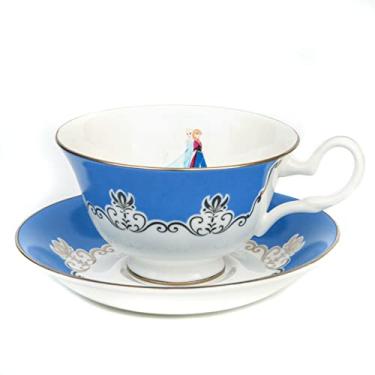 Imagem de ENGLISH LADIES Disney Frozen Anna Elsa Sister Forever Cup and Saucer Porcelain