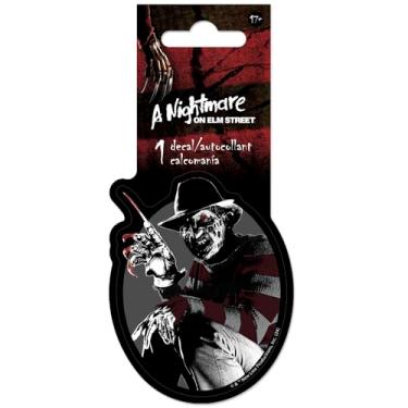 Imagem de A Nightmare on Elm Street - Decalque de vinil Freddy White - 4 cores