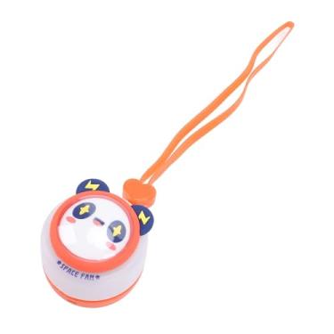 Imagem de Domary Ventilador de Mini Colar Sem Lâmina, 3 Velocidades Ajustáveis, Bateria Recarregável, Cordão, Ideal para Viagens Em Casa Viajando