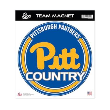 Imagem de Rico Industries NCAA Pitt Panthers Ímã redondo padrão de 20 cm
