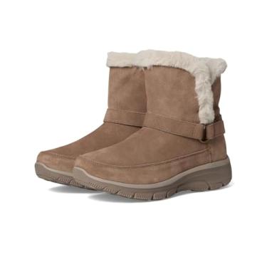 Imagem de Skechers Bota feminina Easy Going-Dreamers Luxe Vibe Hands Free Slip-ins cano médio, Cinza-escuro, 36