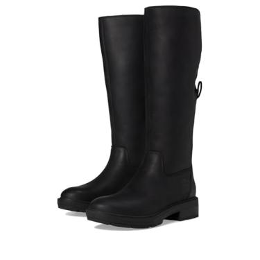 Imagem de Timberland Brimfield Bota feminina de cano alto com zíper, Grão integral preto, 34