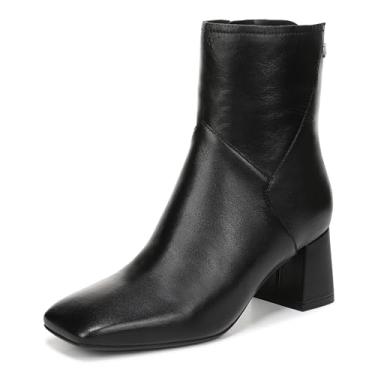 Imagem de Naturalizer Bota feminina Christine no tornozelo, Couro preto, 42
