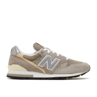 Imagem de New Balance Tênis masculino 996 V2, Cinza/prata, 41