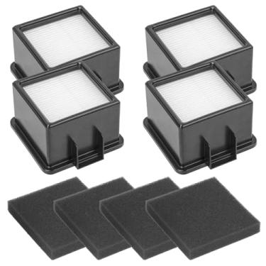 Imagem de Pacote com 4 filtros F43 HEPA para Dirt Devil F43 Easy Lite Cyclonic Quick Vac UD20005 e Extreme Cyclonic Quick Vac UD20010 Vertical Vacuum, 2PY1105000 1PY1106000 Filtro de espuma HEPA