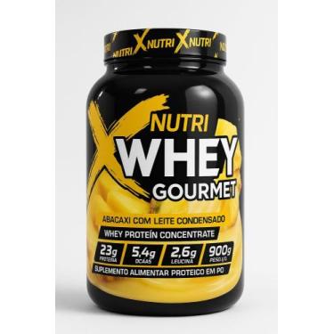 Imagem de Whey Protein Concentrado XNUTRI 900g  23g de Proteína por Dose  Ganho 