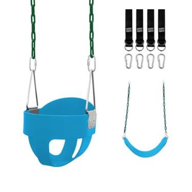 Imagem de Swing Set Perantlb Toddler High Back Full Bucket Seat