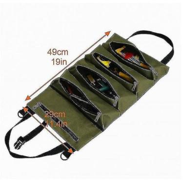 Imagem de Banheiras carro oxford camuflagem bolsa de armazenamento de ferramenta