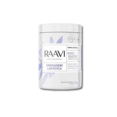 Imagem de Creme Drenagem Linfática Raavi 1kg  Reduz Edemas