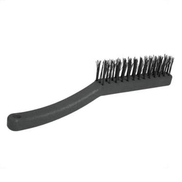 Imagem de Escova De Aço 4 Fileiras Cabo Plástico - Roma