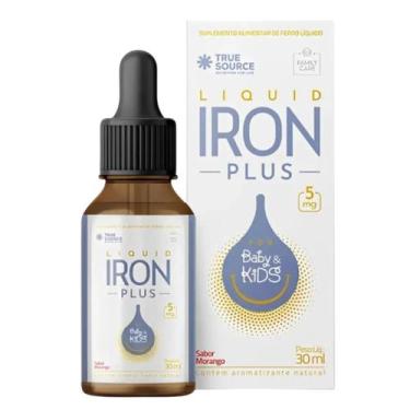 Imagem de Iron Plus Multivitaminico Infantil Liquid For Baby & Kids Sabor Morang