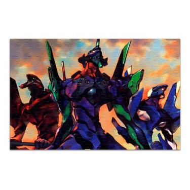 Imagem de Quebra Cabeça Evangelion Personalizado 120 Peças 001 - Pomps Geek