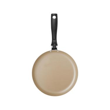 Imagem de Panquequeira Tramontina Turim em Alumínio com Revestimento Interno e Externo em Antiaderente Starflon Max Vermelha 18 cm