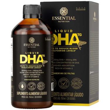 Imagem de Liquid DHA TG Ultraconcentrado Mix de Frutas (150ml) - Essential Nutrition