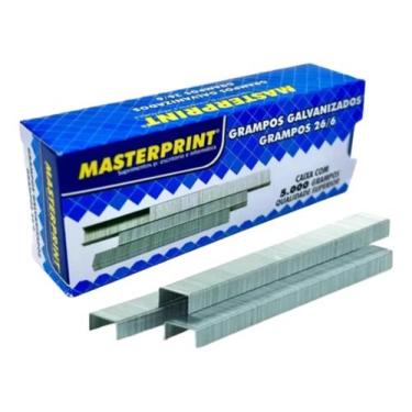 Imagem de Grampo Galvanizado 26/6 Com 5.000 - Masterprint, Modelo 1