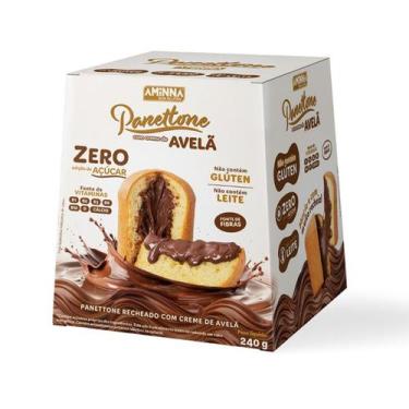 Imagem de Panettone Sem Glúten com Avelã Aminna - 240g