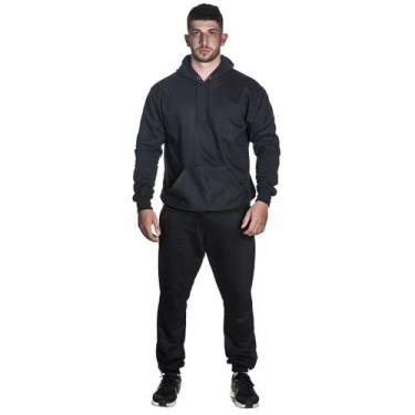 Imagem de Kit Conjunto De Moletom Calça E Blusa De Frio Neon Liso Ou Estampado -