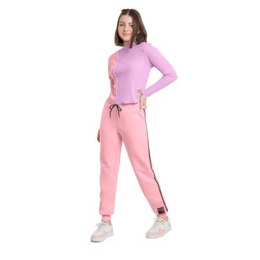 Imagem de Calça em Moletom Juvenil para Meninas Gloss-Feminino