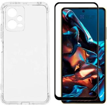 Imagem de Capinha Case Antiqueda para Xiaomi Poco X5 + Película 3D Vidro Tempera