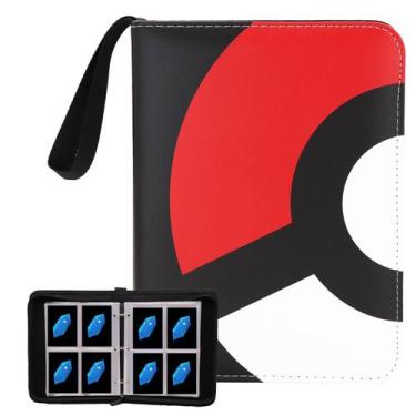 Imagem de Encadernador de cartões com design moderno de 4 bolsos para 400 cartõe