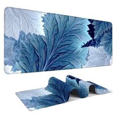 Imagem de Deixa mouse pad para jogos 90 cm x 39 cm, base de borracha antiderrapante e bordas costuradas duráveis para gamers, superfície de escrita de mouse suave para mesa, escritório/casa