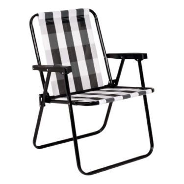 Imagem de Cadeira De Praia - Adequada Para Piscinas, Jardins E Acampamentos(Retro)
