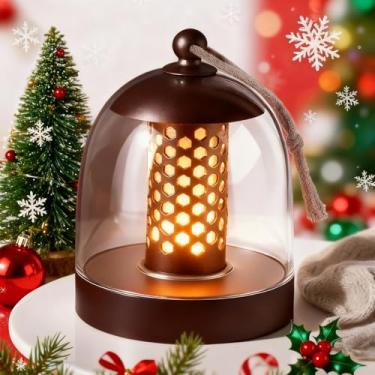 Imagem de PHiWiDill Lâmpada recarregável sem fio, lâmpada de chuveiro à prova d'água no interior do chuveiro, portátil operado por bateria, sombra acrílica, mesa regulável para sala de estar, quarto, cozinha