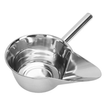 Imagem de Depisuta Colher de Pipoca de Batata Frita, Colher de Batata Frita de Aço Inoxidável, Colher Utilitária Multiuso para Pipoca, Cubos de Gelo, Lanches Em Grãos de café, Sobremesas, Produtos (Mão Direita)