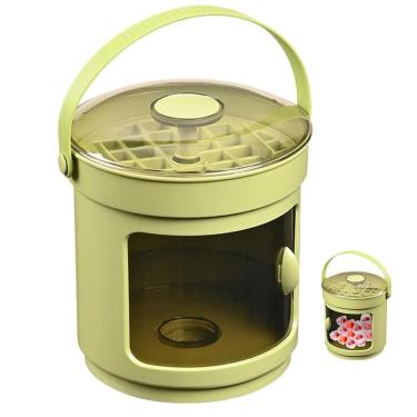 Imagem de Balde Forma De Gelo Reservatorio Tampa Pegador Dispenser Recipiente Armazenamento Casa Reuniao Lazer Festa Evento