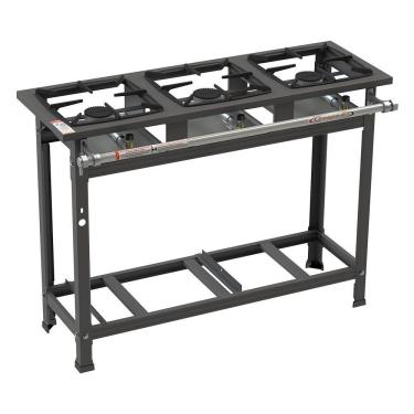 Imagem de Fogão Industrial Itajobi 3 Bocas Alta Pressão Ativo P7