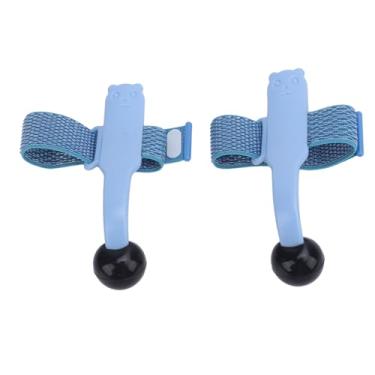 Imagem de SUNGOOYUE Exercitador de Dedo, 1 par de Maca Ergonômica de Dedo para Treinamento de Força de Mão de Guitarra de Piano Com Suporte de Borracha de Qualidade Alimentar para Crianças e Iniciantes (#2)