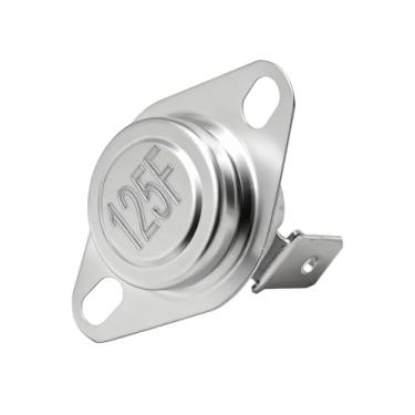 Imagem de DYYYYD SRV230-0470#1 Interruptor de pressão de limite baixo de cerâmica de 51.7 °C serve para Quadra-Fire, Heatilator Eco-Choice e Vermont Castings Stoves Sensor de soprador de convecção substituir