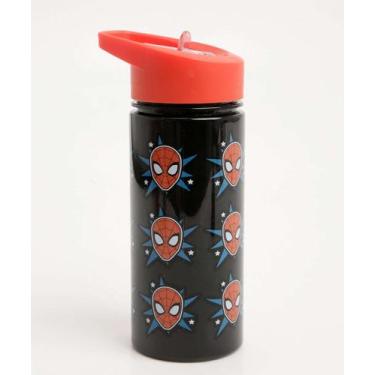 Imagem de Garrafa Squeeze Infantil Estampa Homem Aranha Marvel 3-33086, UN, Pret