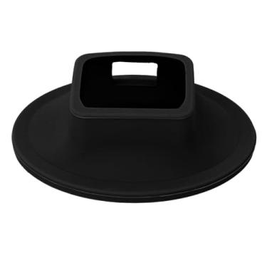 Imagem de Base de suporte de mesa para câmera de bolso estável Silicone Suporte de montagem Adaptador de expansão para Pocket 3 Carregamento durante a filmagem Compacto portátil (Preta)