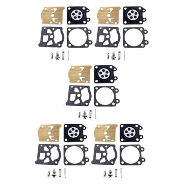 Imagem de Generic Kit de Montagem do Diafragma de Dosagem com 5 Peças - Acessórios Confiáveis ​​para Ferramentas Elétricas de Jardim - Kit de Reparo de Carburador