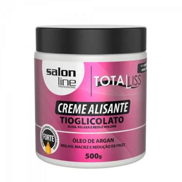 Imagem de Creme Alisante Total Liss Argan Forte Salon Line 500G