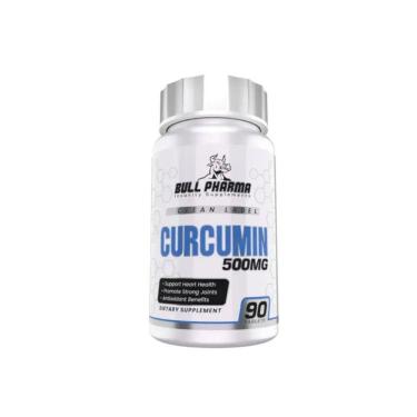 Imagem de Curcumin (curcumina) 500mg (90 Tabletes) - Bull Pharma