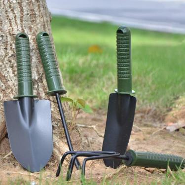 Imagem de Conjunto de 4 mini ferramentas de jardim para suculentas, bonsai e plantas pequenas, kit de jardinagem unissex