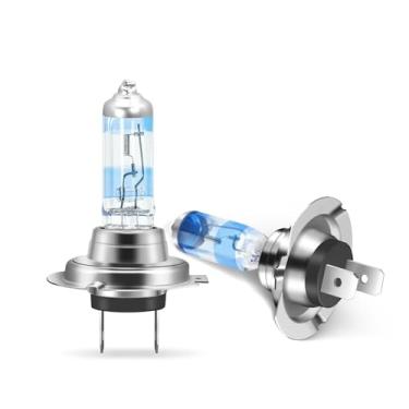 Imagem de H7 Lâmpada Halógena de Farol 5500K | 12V | H7 55W | Luz Baixa | Lâmpada de Carro | Plug and Play | 2 Peças-5500K (6500K, H7)