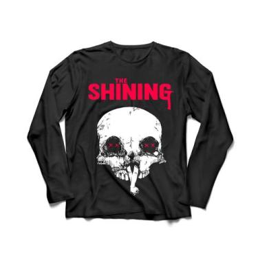 Imagem de Camiseta Manga Longa Feminina O Iluminado Kubrick, Preto, GG