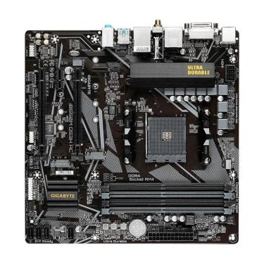 Imagem de Placa Mãe Gigabyte B550M DS3H AC, Rev 1.4, AMD AM4, Micro ATX, DDR4 ,Wi-Fi, Bluetooth-Unissex